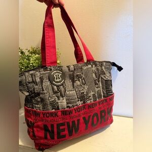 Robin Ruth 2002 New York canvas shoulder bag